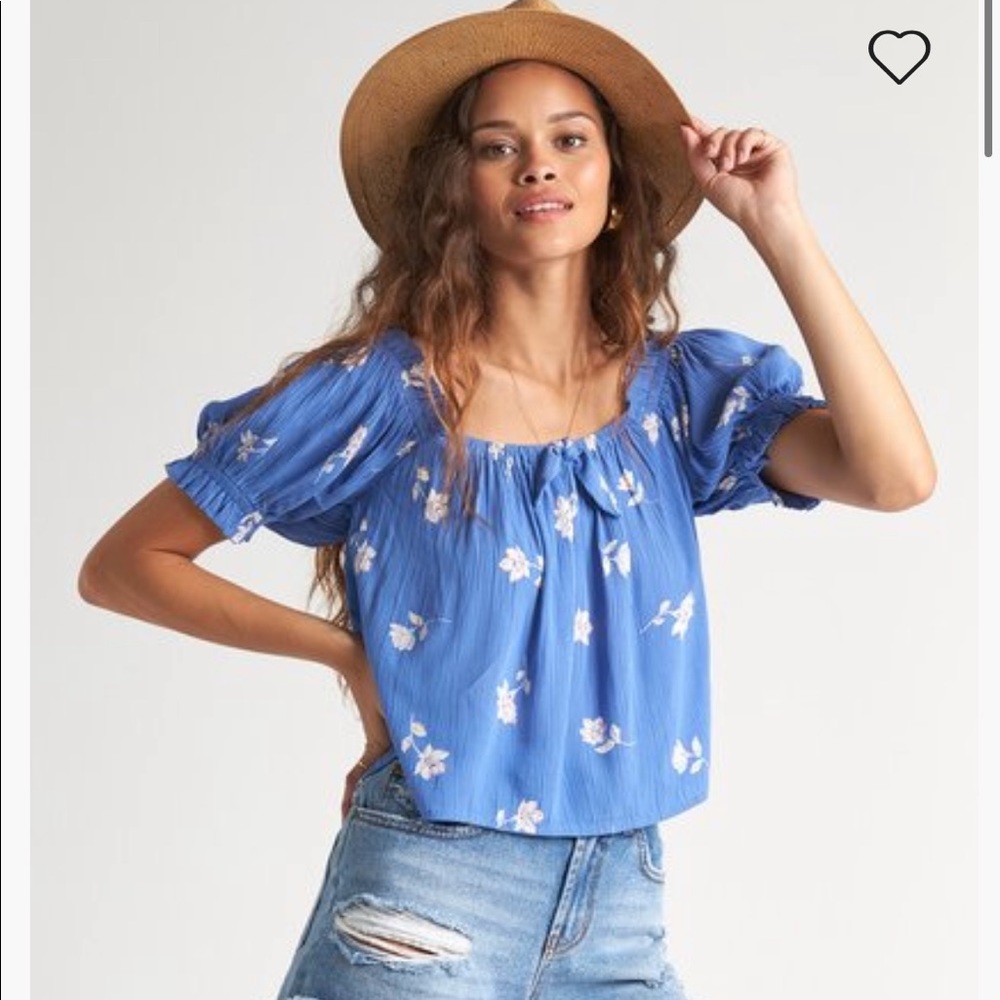 Billabong perfectly puff top - XS